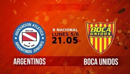 Argentinos Juniors recibe a Boca Unidos en el cierre de la fecha en VIVO por La Folk Argentina