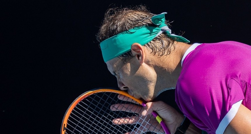 Nadal llegó por sexta vez a la final del Abierto de Australia