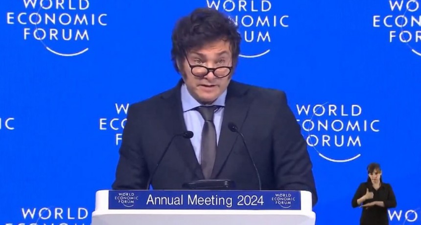 Milei en Davos: “El capitalismo de libre empresa es la única herramienta para terminar con el hambre y la pobreza”