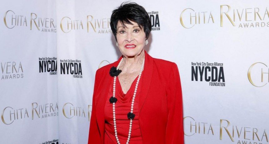 Murió Chita Rivera, legendaria actriz del teatro de Broadway