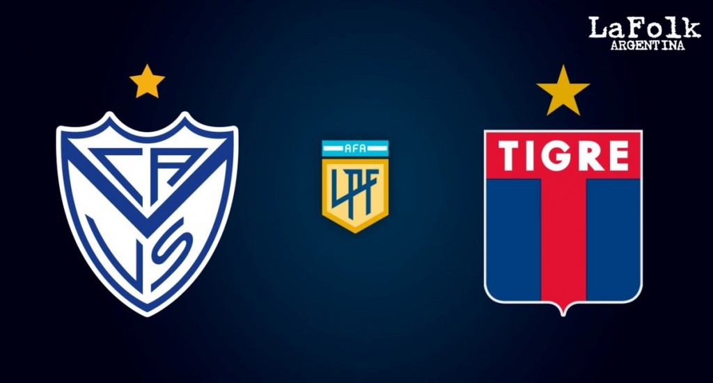 Tigre vs. Vélez, por el Torneo Apertura | EN VIVO 19 Hs por La Folk Argentina