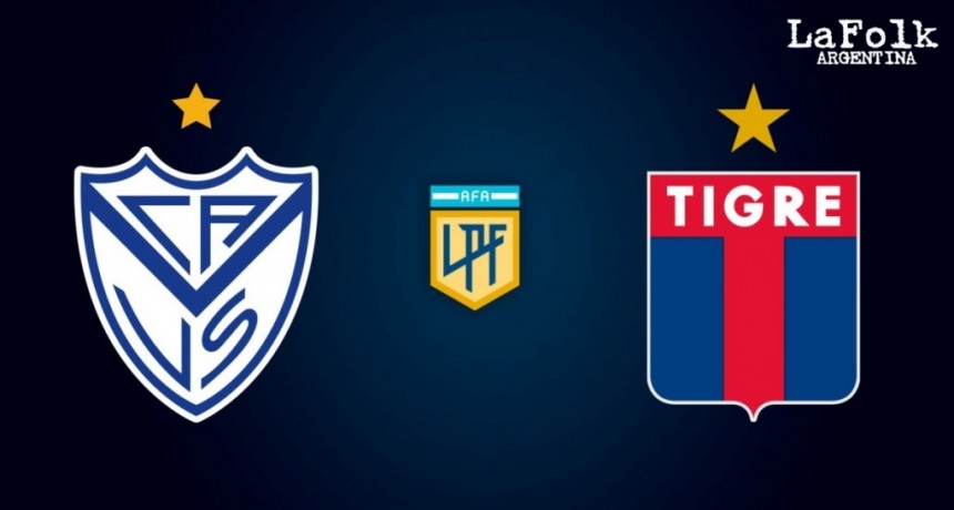 Tigre vs. Vélez, por el Torneo Apertura | EN VIVO 19 Hs por La Folk Argentina