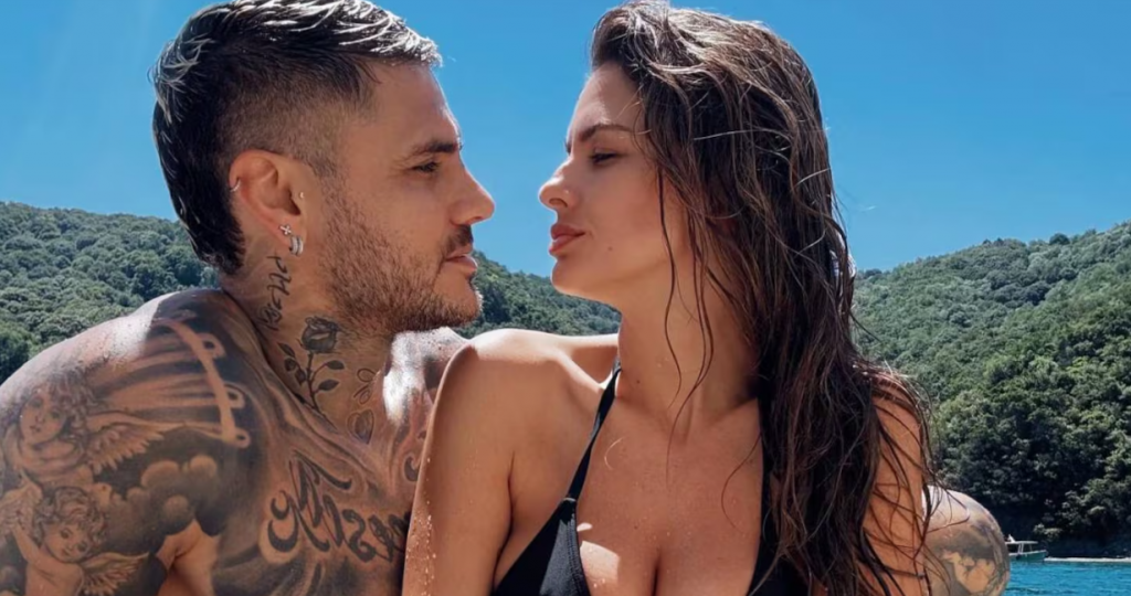 Mauro Icardi celebró un año junto a La China Suárez con un romántico mensaje