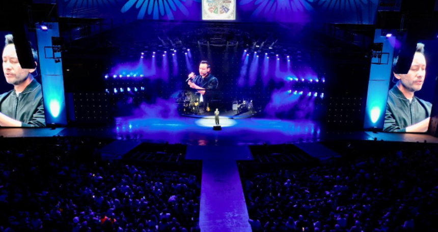 Emoción, homenajes y diversidad musical marcaron la quinta luna coscoína.