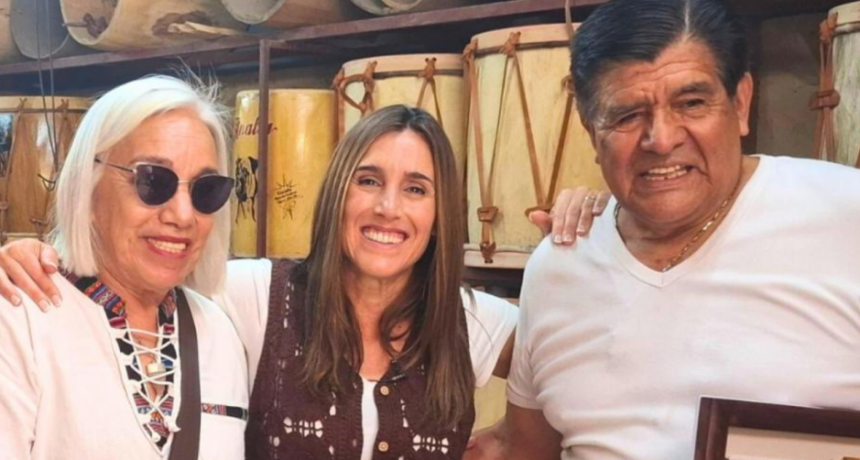 La Sole cruzó escenarios y cámaras para honrar a un símbolo vivo del folklore