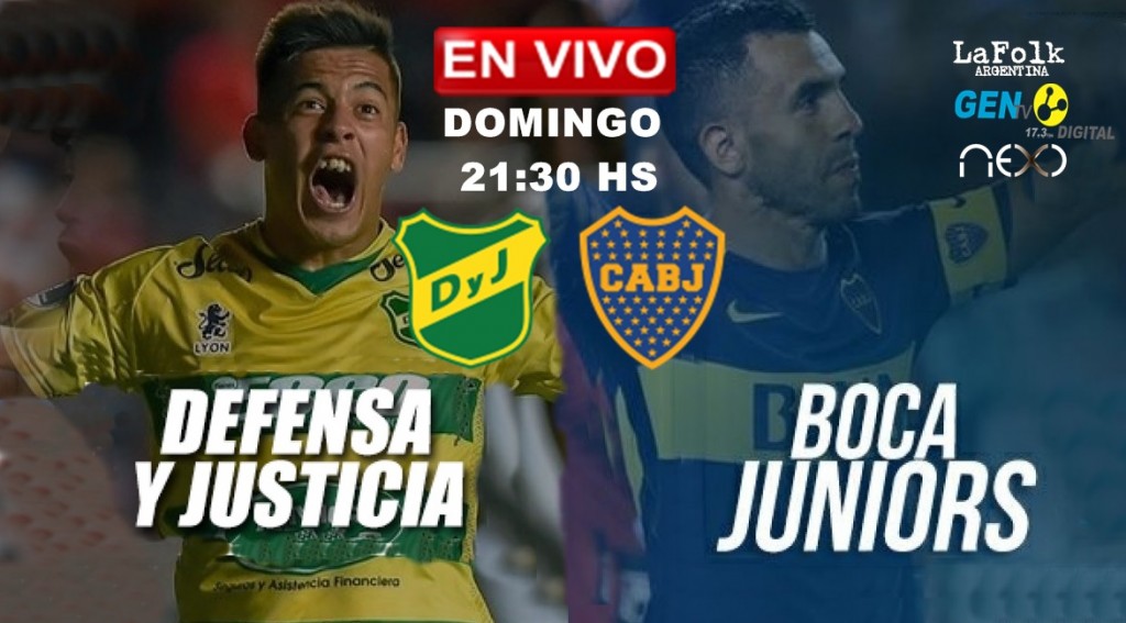 En Vivo Defensa Y Justicia Vs Boca Juniors Superliga Argentina Por Nexo Folk Y Gen Tv