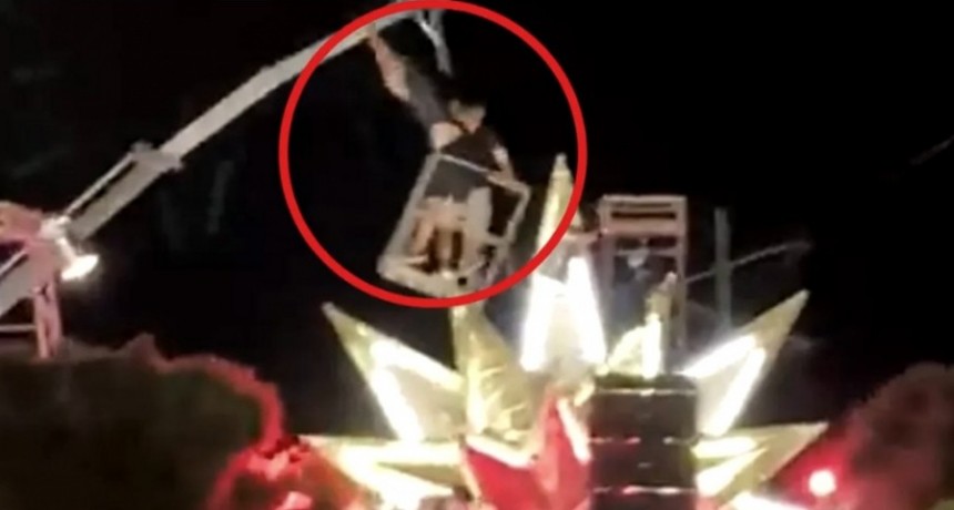 Mejoran los operarios que se accidentaron al caer una grúa en el carnaval de Gualeguaychú