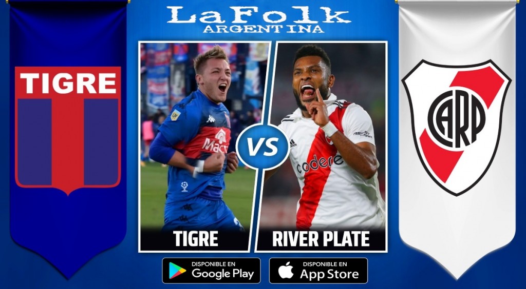Tigre vs River Plate por la Liga Profesional | EN VIVO por La Folk Argentina