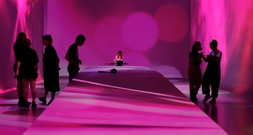 En el revés del cielo: Jam de visuales en vivo