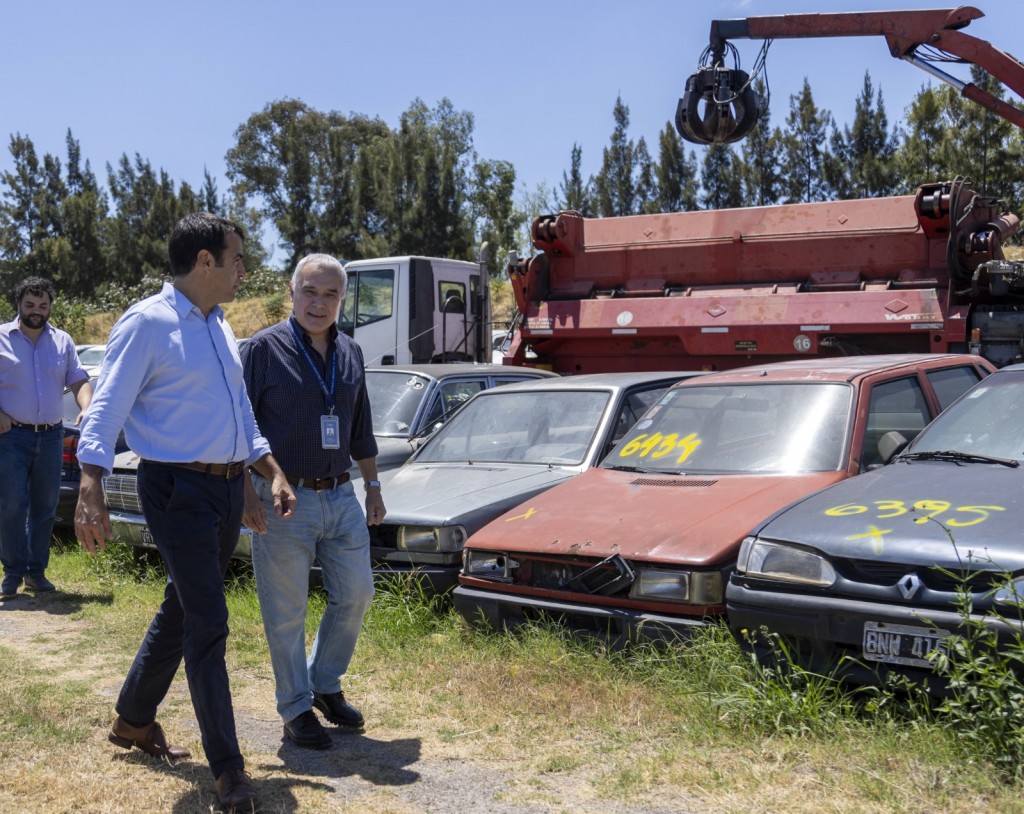 Bajo Boulogne: compactarán más de 1.300 autos abandonados