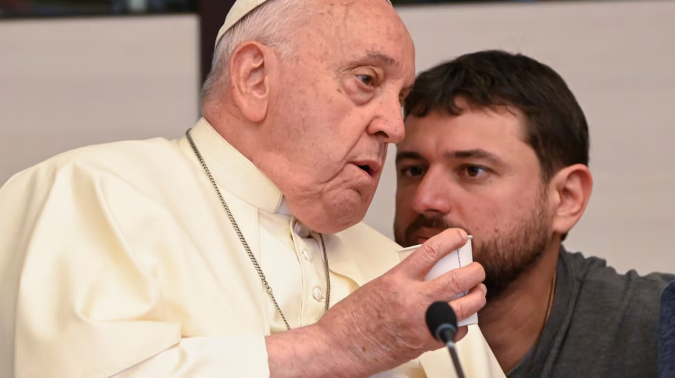 Confuso episodio de Juan Grabois en el hospital Gemelli de Roma, donde está internado el papa Francisco