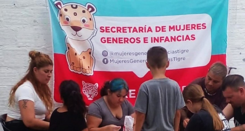 A través del Grupo de Fortalecimiento Familiar, el Municipio de Tigre promueve los derechos de niños, niñas y adolescentes