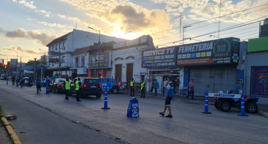 El Municipio y la Provincia de Buenos Aires desplegaron un operativo de seguridad vial en Tigre centro