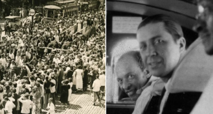 Impacto en el tango por todo lo que pasó en el velorio de Carlos Gardel en el Luna Park