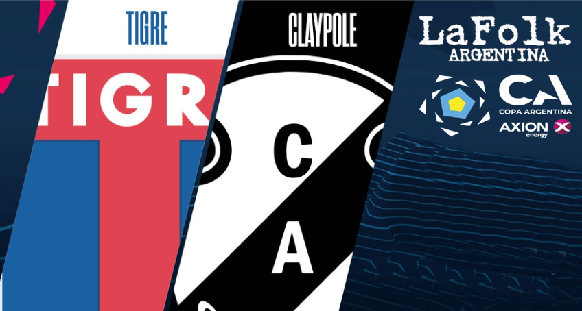 Tigre pone primera en la Copa Argentina ante Claypole en Morón | EN VIVO 19:30 Hs por La Folk Argentina