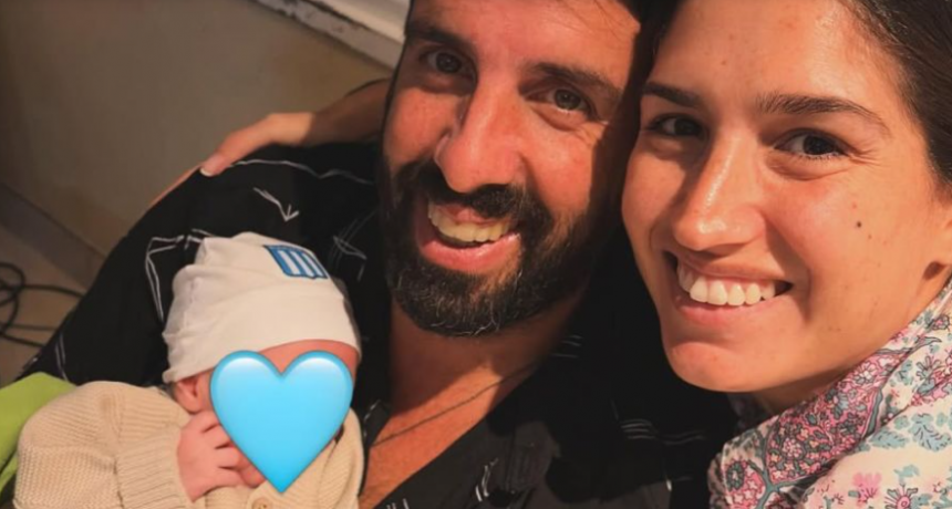 Pura emoción: Flavio Azzaro y Sol Nobile celebraron la llegada de su hijo Piero
