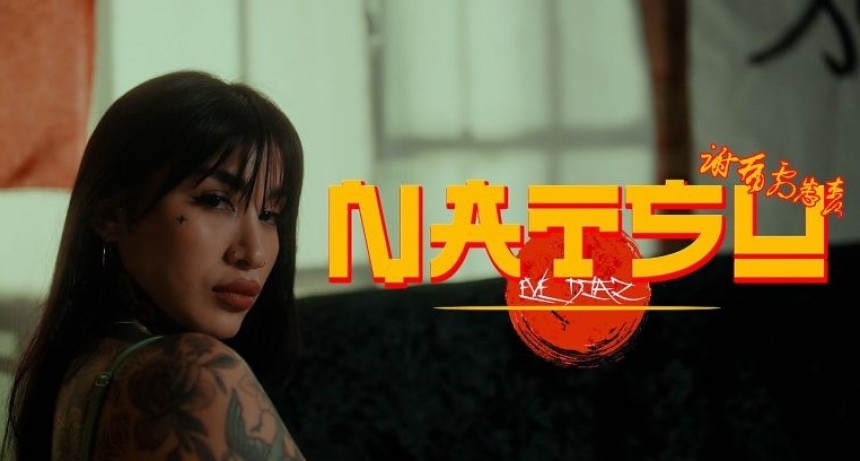 Eve Díaz presentó su nueva canción Natsu