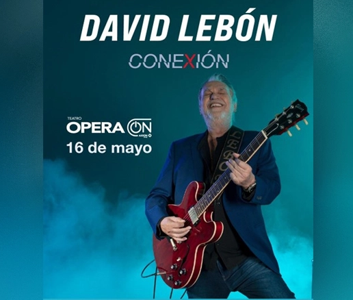 David Lebón reprograma su show 