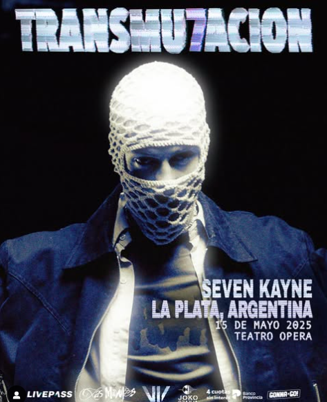 Seven Kayne se presentará en el Teatro Ópera La Plata