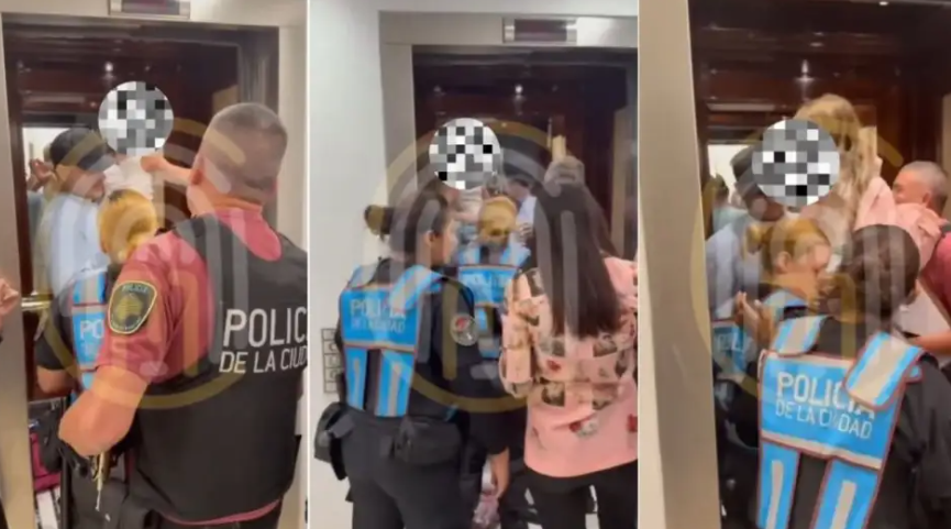 Escándalo policial con Mauro Icardi: el video de Wanda Nara a los gritos, el pedido de ayuda de su hija y la intervención del SAME