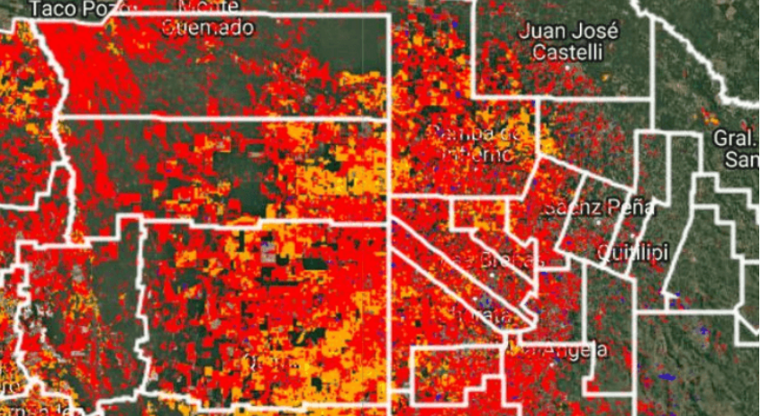 Santiago del Estero y Chaco, en alerta rojo: hay 6,7 millones de hectáreas con sequía alta o severa