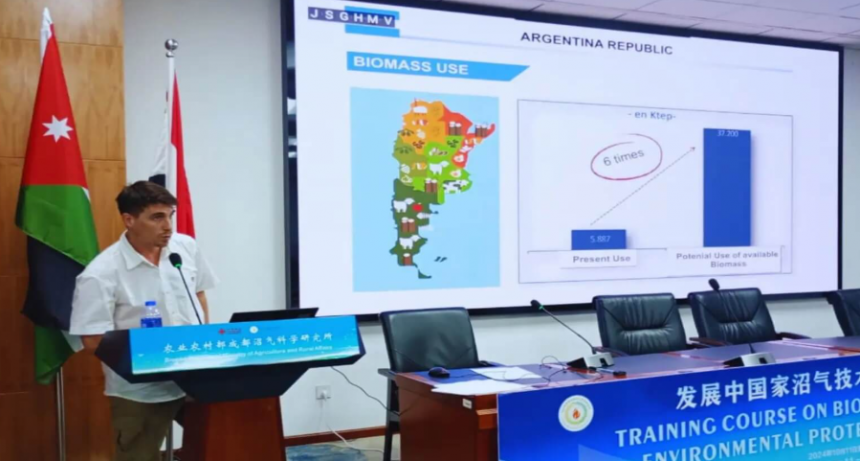 Argentina y China extendieron por cinco años un convenio de trabajo conjunto en biogás