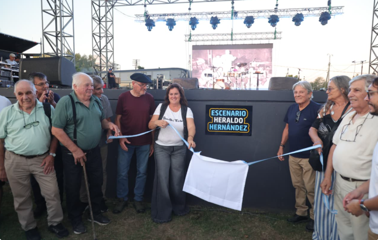 La Pampa hizo eterno a Heraldo Hern&aacute;ndez: emoci&oacute;n total en la inauguraci&oacute;n de su escenario en General Pico