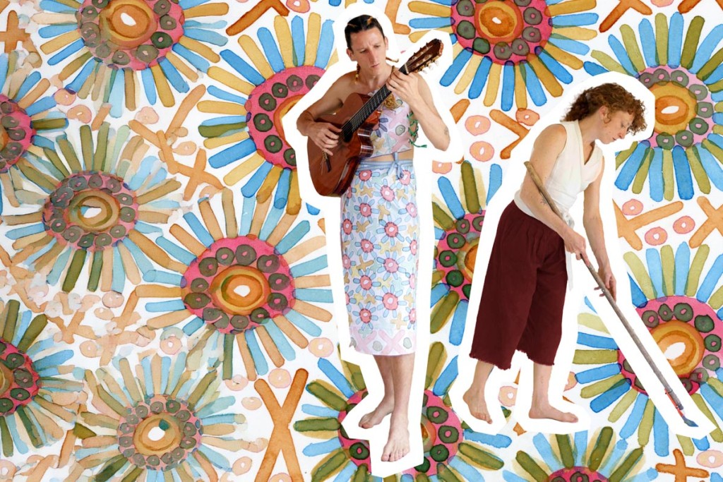  Las formas que repito en mi coraz&oacute;n. Performance de Dana Ferrari y Tobibi Ferrari