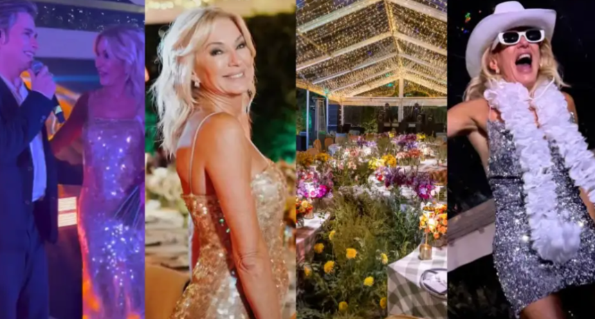 Yanina Latorre brill&oacute; con fiesta de lujo y show sorpresa de Carlos Baute