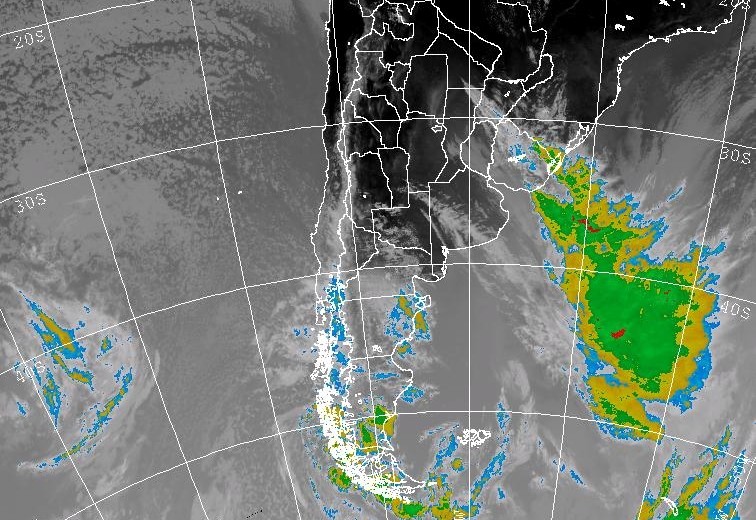 Pronóstico Del Tiempo Para Todo El País Suministrado Por El Servicio ...