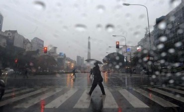 Lunes inestable y algo lluvioso en Capital Federal y provincia de Buenos Aires