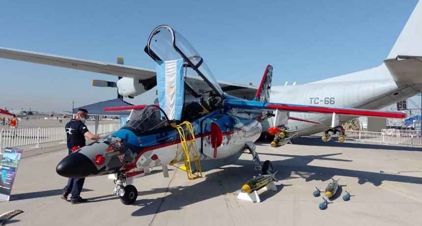 Estos son los aviones militares fabricados en el país que Argentina presentará en Chile