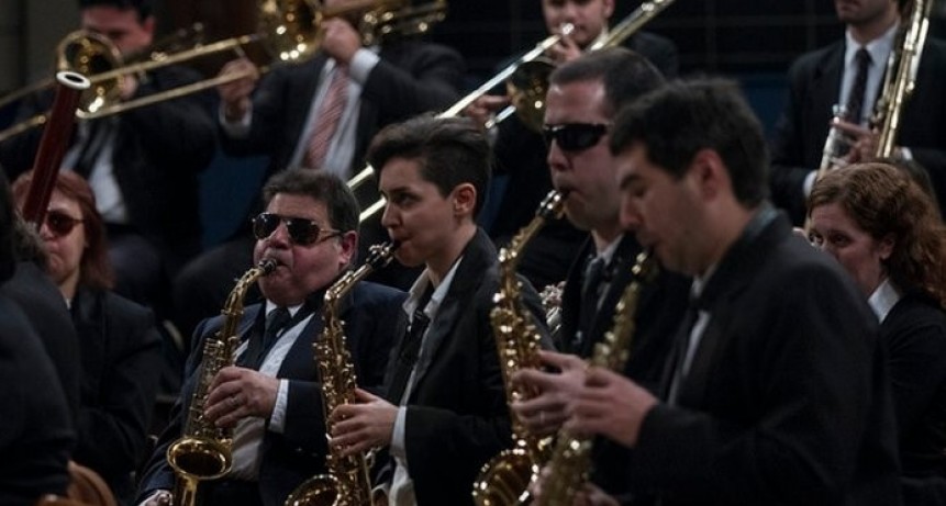 La Banda Sinfónica de Ciegos abre su 2022 junto a un coro francés