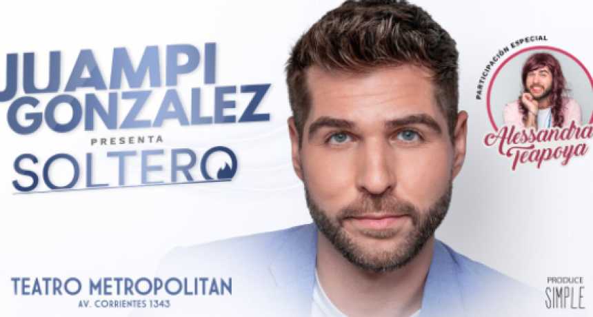 Juampi González, todos los viernes en el Metropolitan 