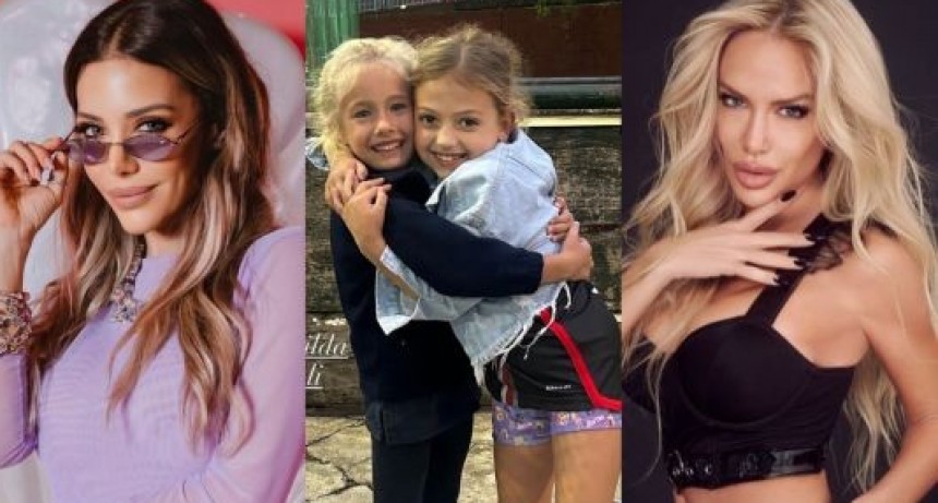 Matilda y Emma, las hijas de Luciana Salazar y Evangelina Anderson, amigas inseparables