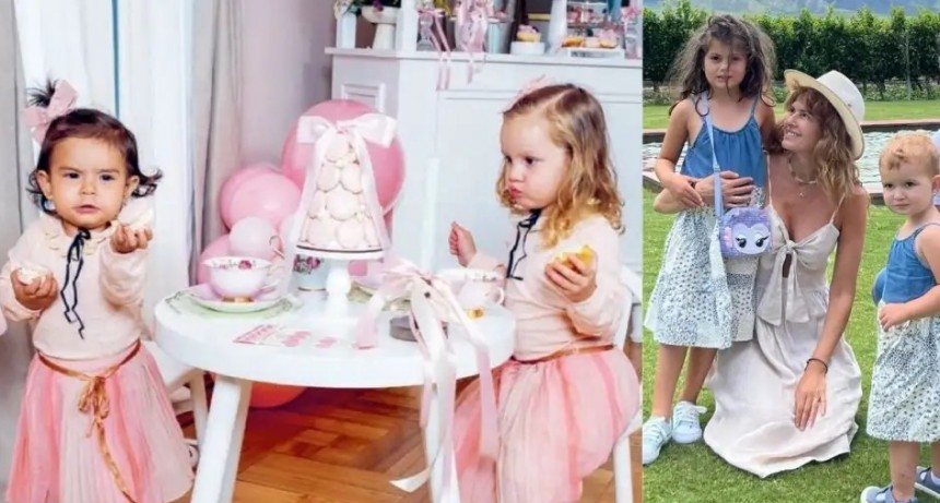 Al igual que Ana y Sarah, las hijas de Isabel Macedo también se vistieron de bailarinas