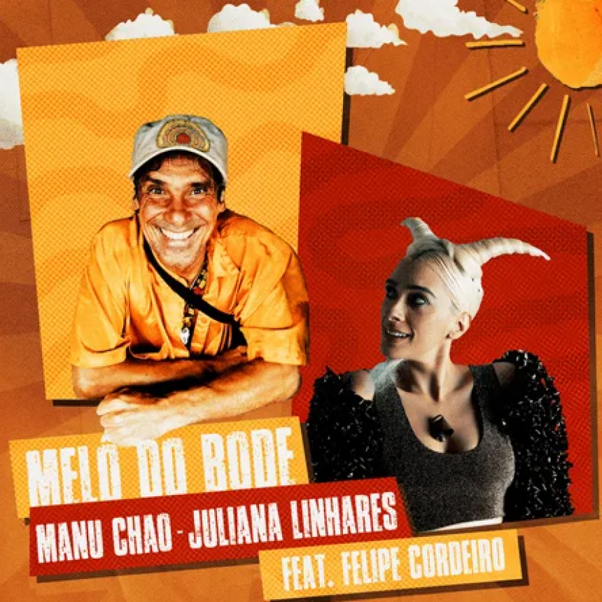 Manu Chao lanzó su nuevo single junto a Juliana Linhares y Felipe Cordeiro