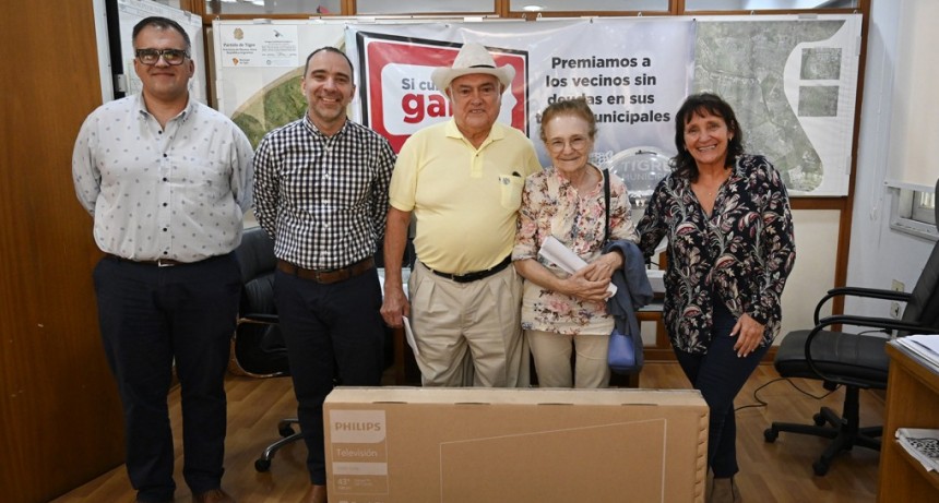 En este 2025, el programa “Si Cumplís, Ganás” del Municipio de Tigre continúa premiando a vecinos por pagar sus tasas en tiempo y forma