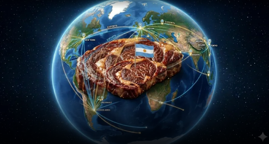 Viento a favor para la carne: nuevo mapa mundial reacomoda el comercio y Argentina gana