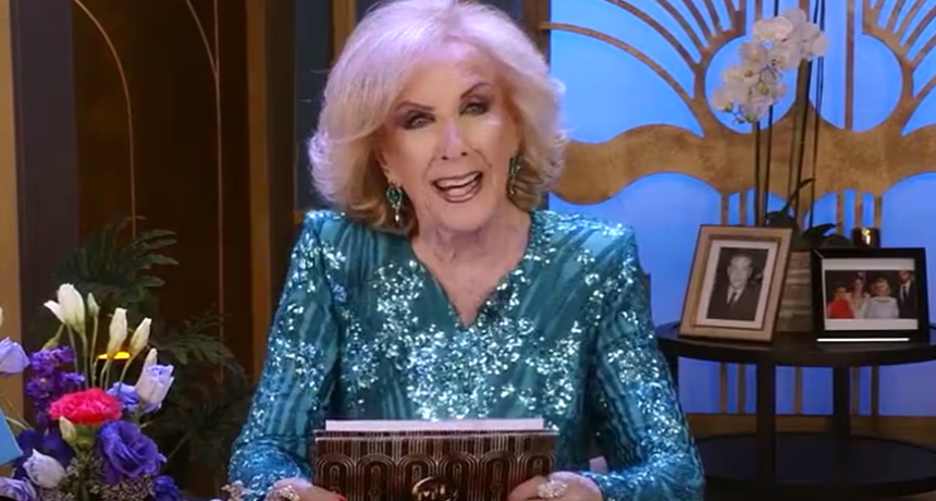 Mirtha Legrand se recupera en su casa y Juana Viale vuelve a reemplazarla