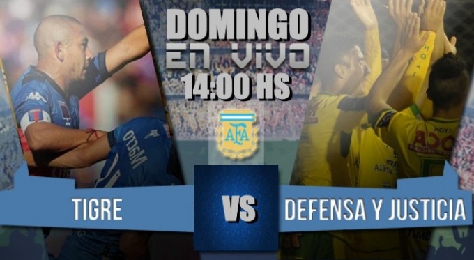 Defensa y Justicia quiere soñar con la Sudamericana ante Tigre 14 Hs en VIVO por NEXO 104.9 Fm y La Folk Argentina 