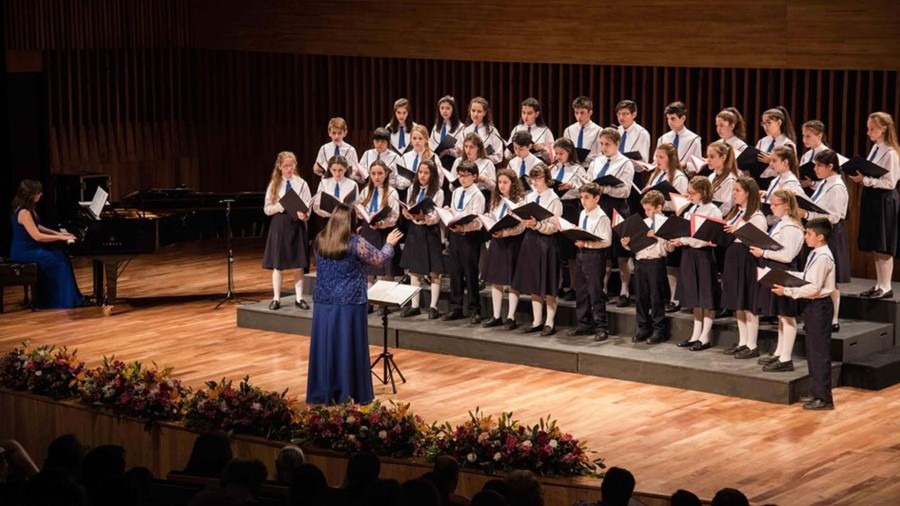 El Coro Nacional de Niños vuelve a la presencialidad con un concierto