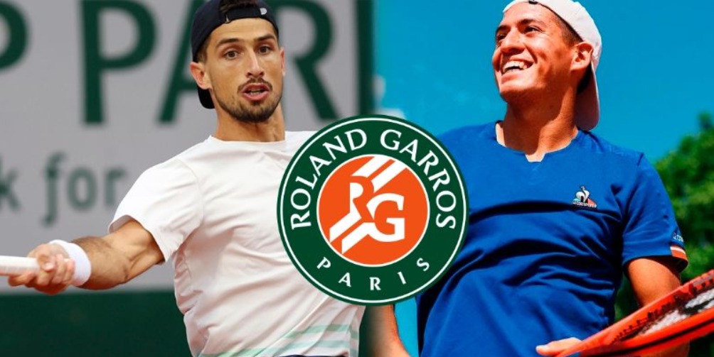 Báez y Cachín lograron su primer triunfo en Roland Garros