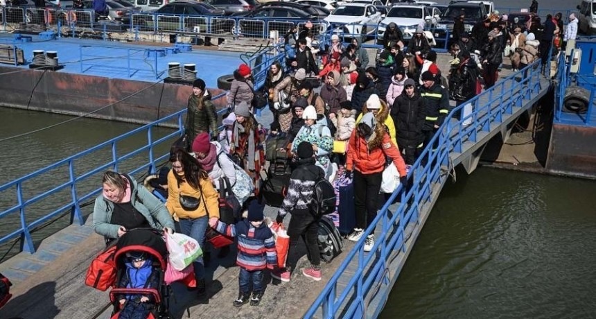 Por la guerra en Ucrania, el mundo superó por primera vez los 100 millones de desplazados