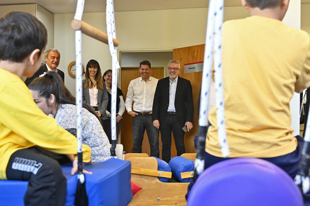 El Municipio y el Rotary Club de Tigre presentaron una sala sensorial en el Centro de Rehabilitación Frida Kahlo