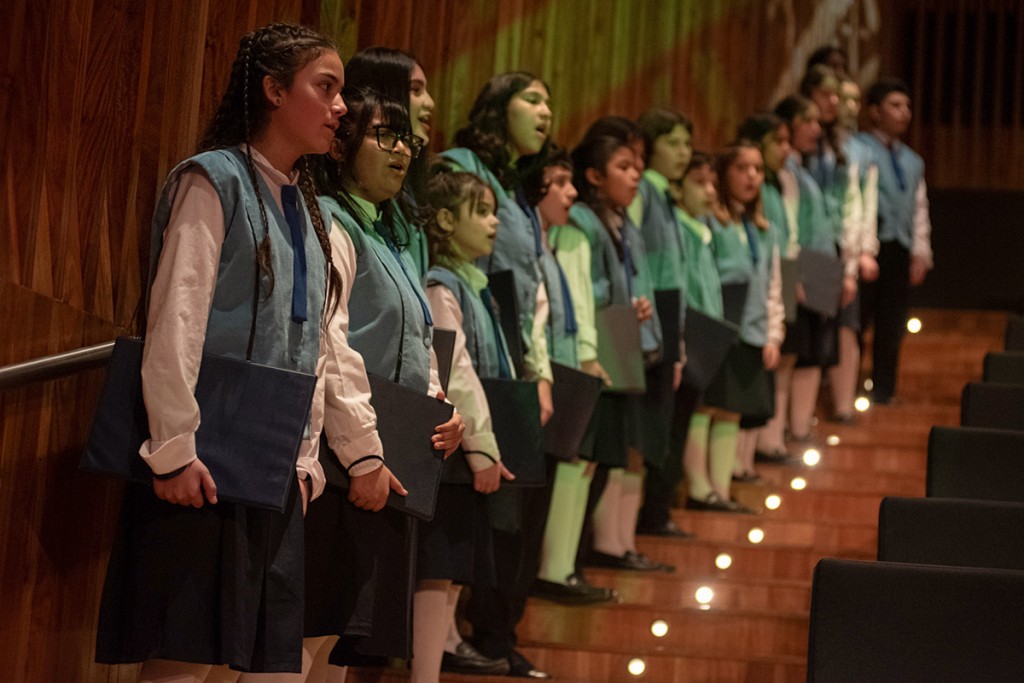 El Coro Nacional de Niños ofrece un concierto en el Salón de Honor