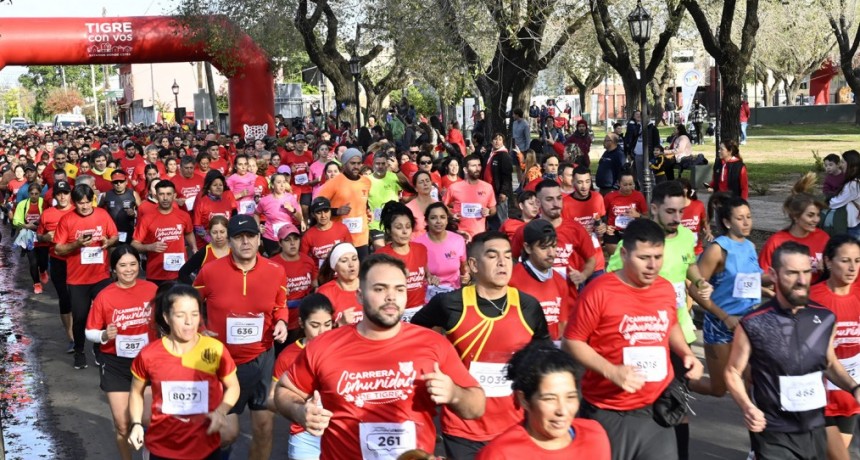 138° aniversario de General Pacheco: el Municipio convoca a vecinos y vecinas a participar de una nueva edición de la Carrera Comunidad de Tigre