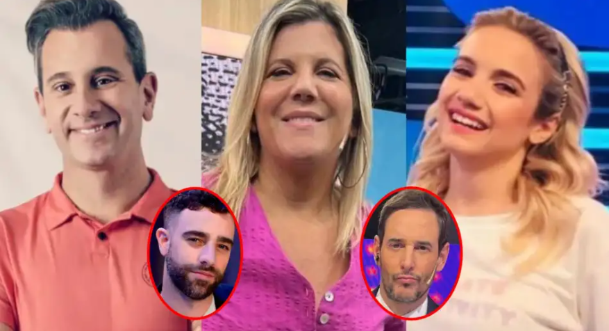 Matías Bertolotti, Dominique Metzger y Naza Di Serio bancaron a Diego Poggi tras su enojo con Rodrigo Lussich: 