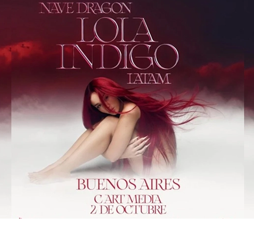 Lola Índigo se presentará en Buenos Aires