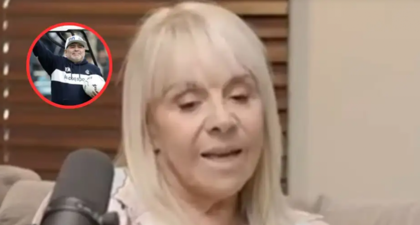 Claudia Villafañe reveló qué habla con Diego Maradona cuando está sola: 